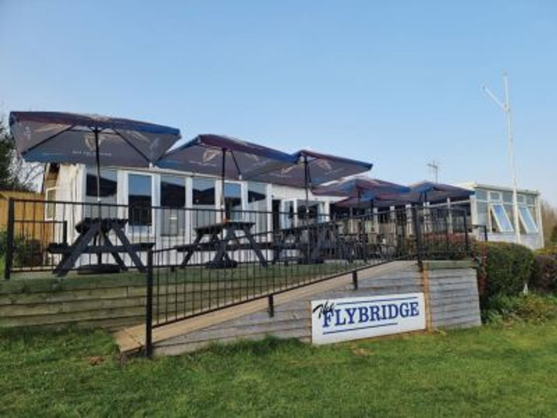 Flybridge at Defford Marina