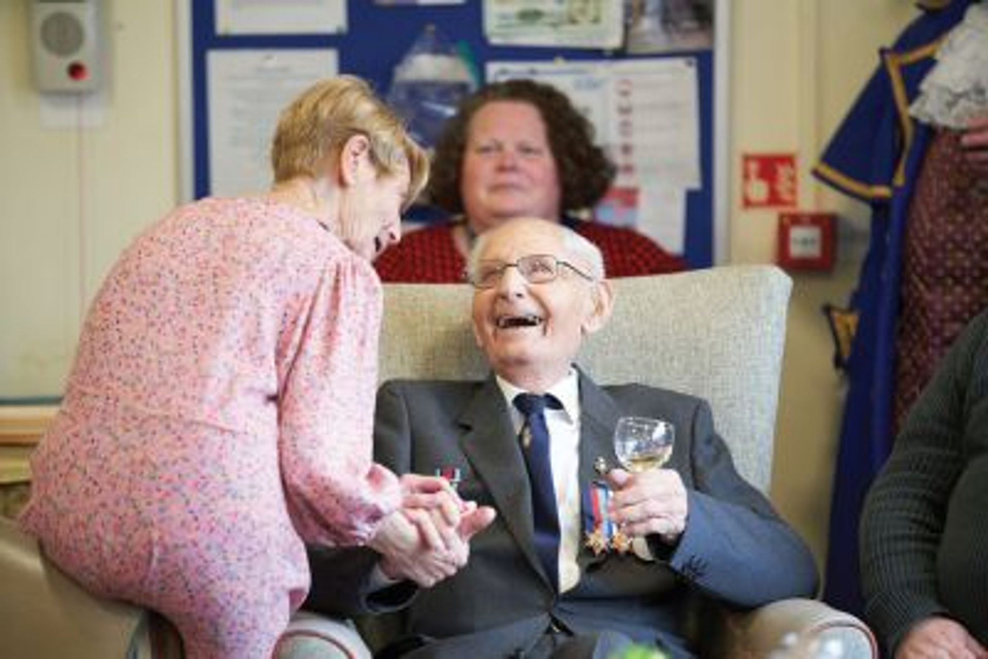 Second World War II veteran- Harold Wilson turns 101